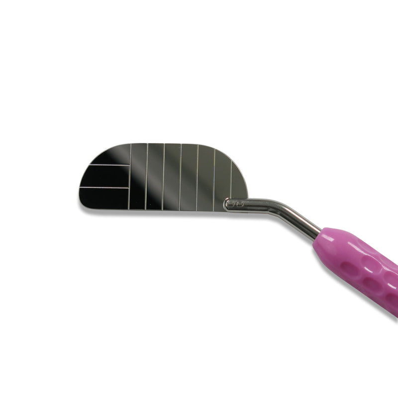 Dental Mirror, Parallel, Posterior, Autoclavable Silicone Handle, DMPRP - Osung USA