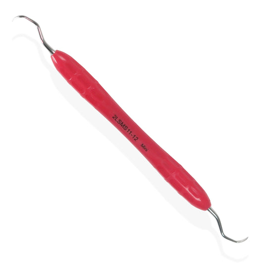Osung 11/12 Mini Sickle Scaler Autoclavable Silicone Handle Premium -2LSMS11-12 - Osung USA
