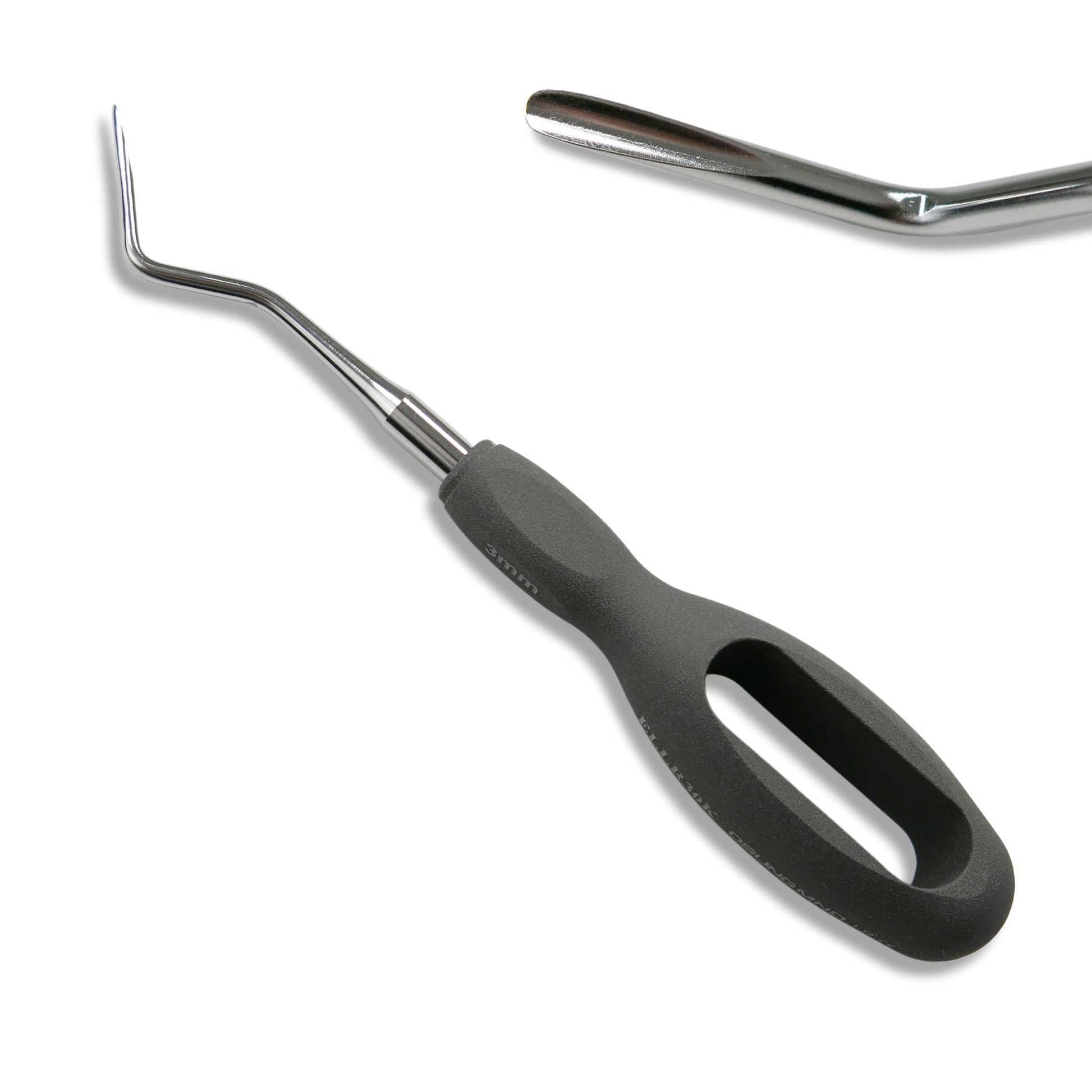 Osung 3.0mm posterior distal Compound Curved Luxating Elevator Regular -4ELLR30K - Osung USA