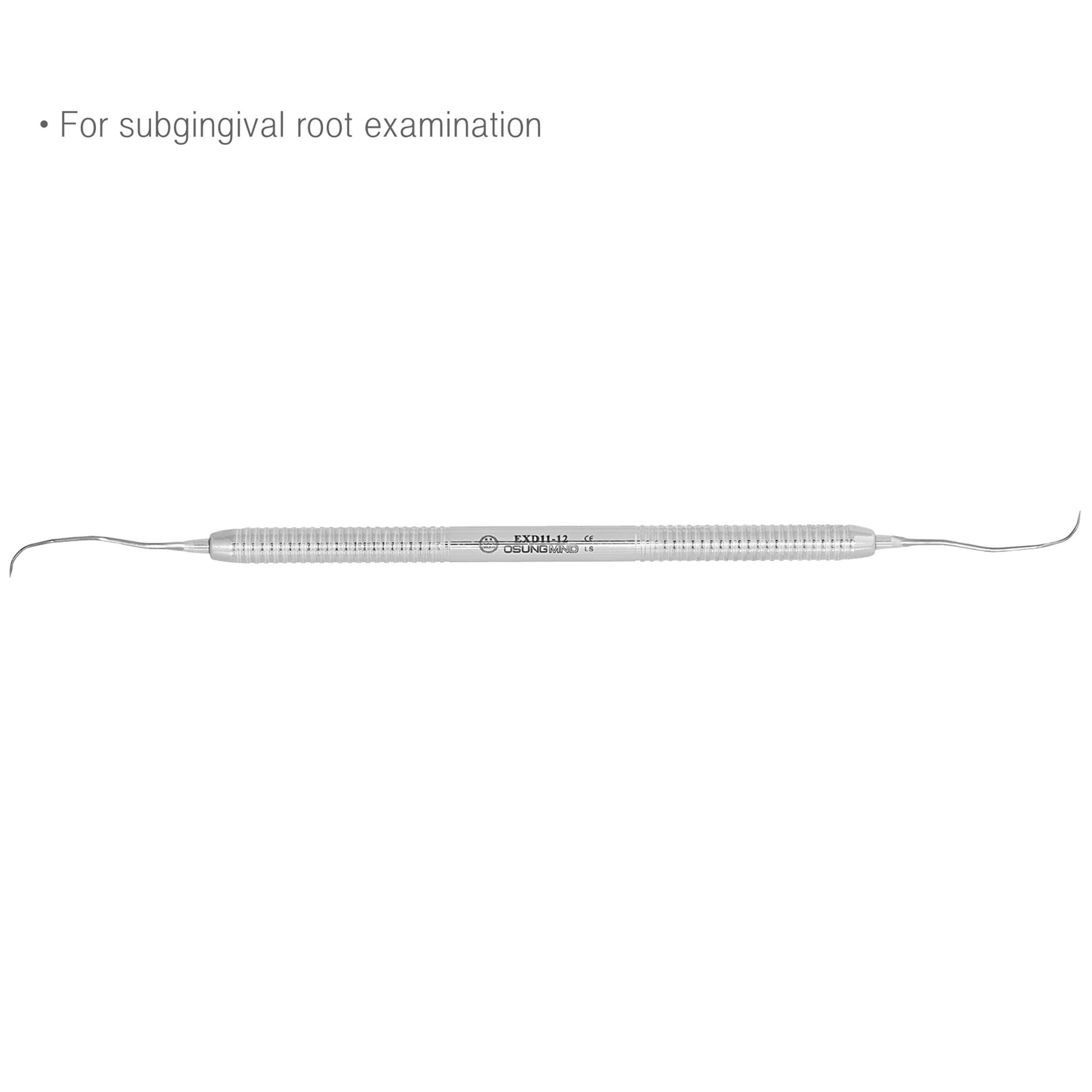 Osung 11/12 Dental Explorer Metal Handle Premium -EXD11-12 - Osung USA