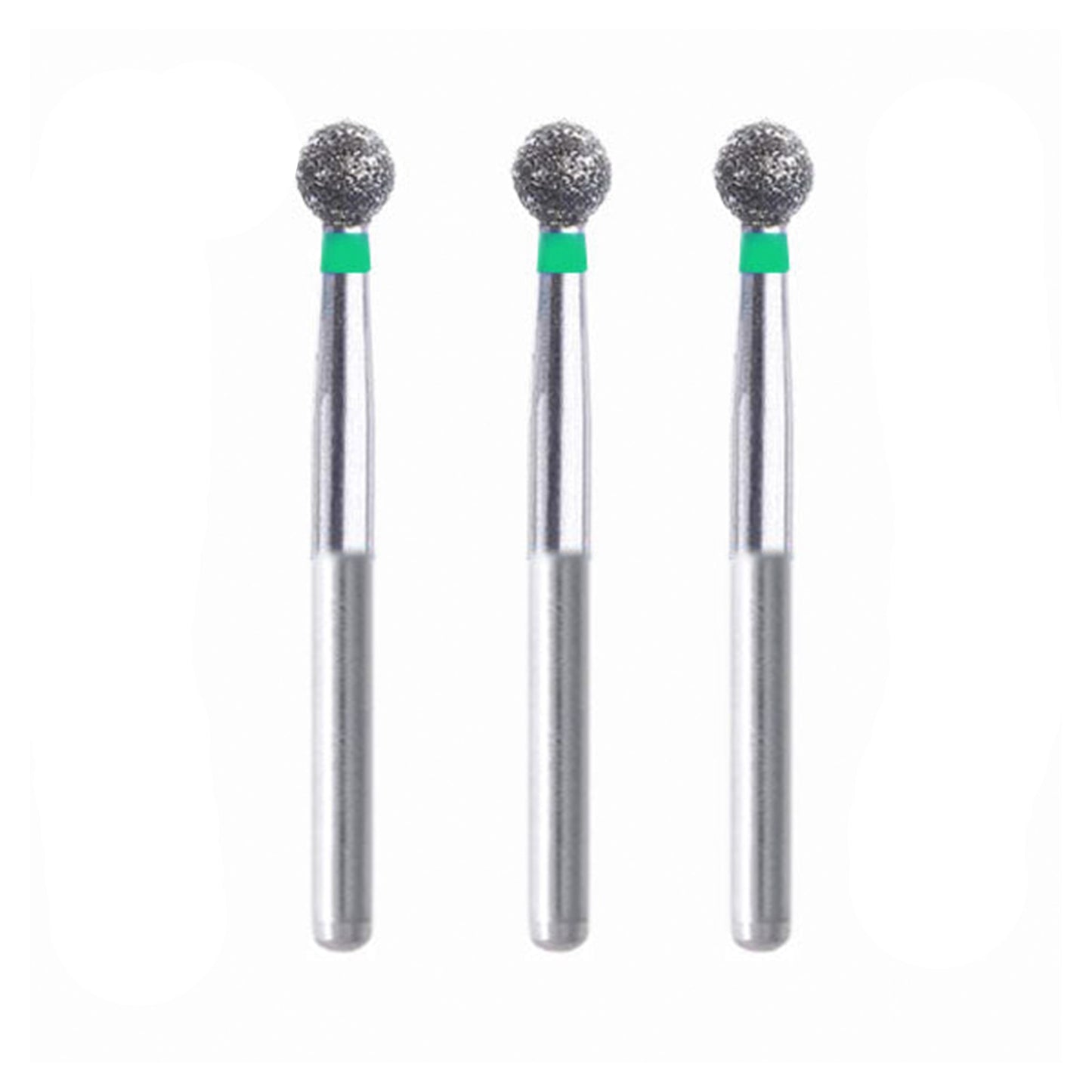 Spherical 2.9 mm Dia. Coarse Grit Diamond Bur 3 per pack. 001.29C2 - Osung USA