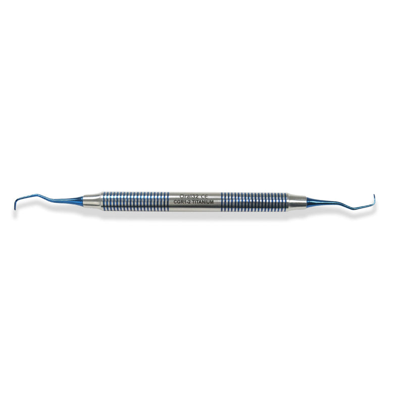 Dental Curette with Titanium Tips, CGR1-2 - Osung USA
