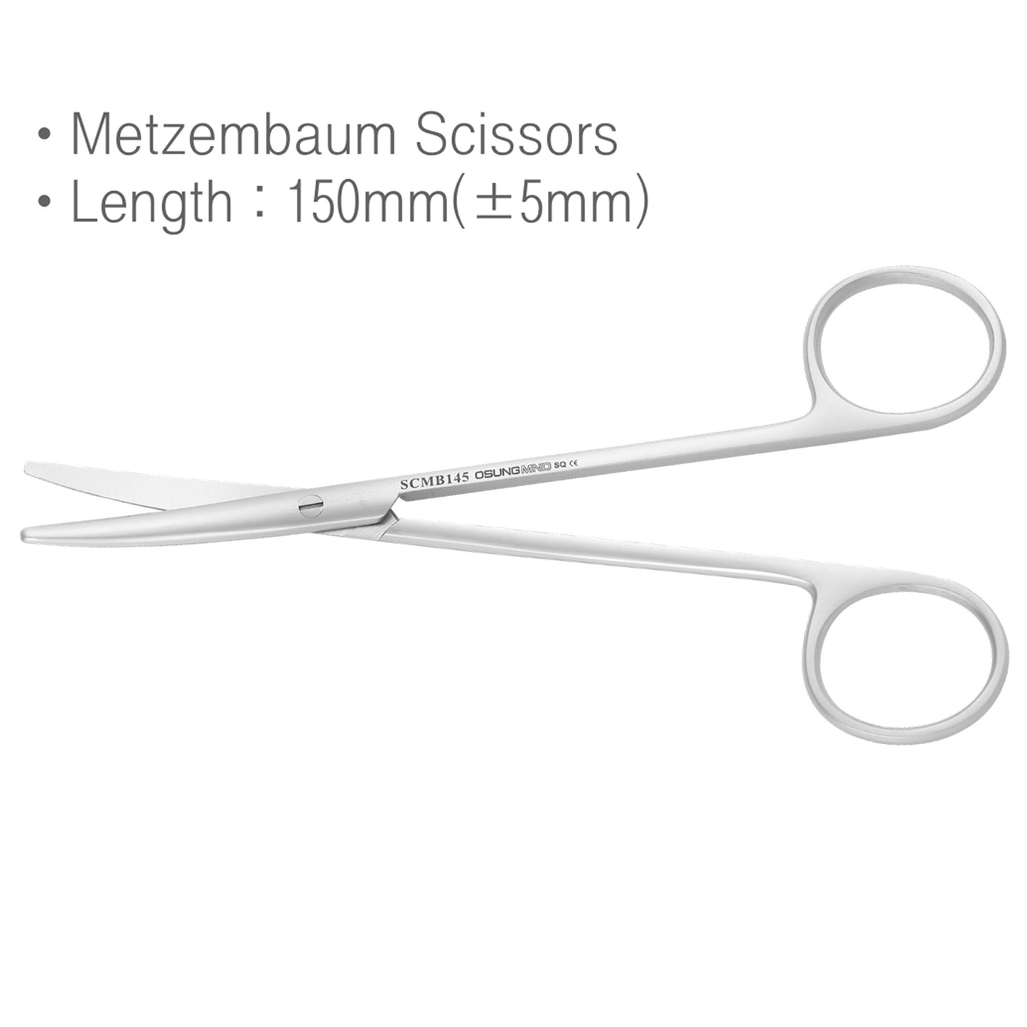 Osung Metzembaum Scissors 5.7 Inches Premium -SCMB145 - Osung USA