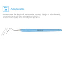 Osung UNC15 Dental Probe Autoclavable Silicone Handle Premium -2BPUNC15 - Osung USA