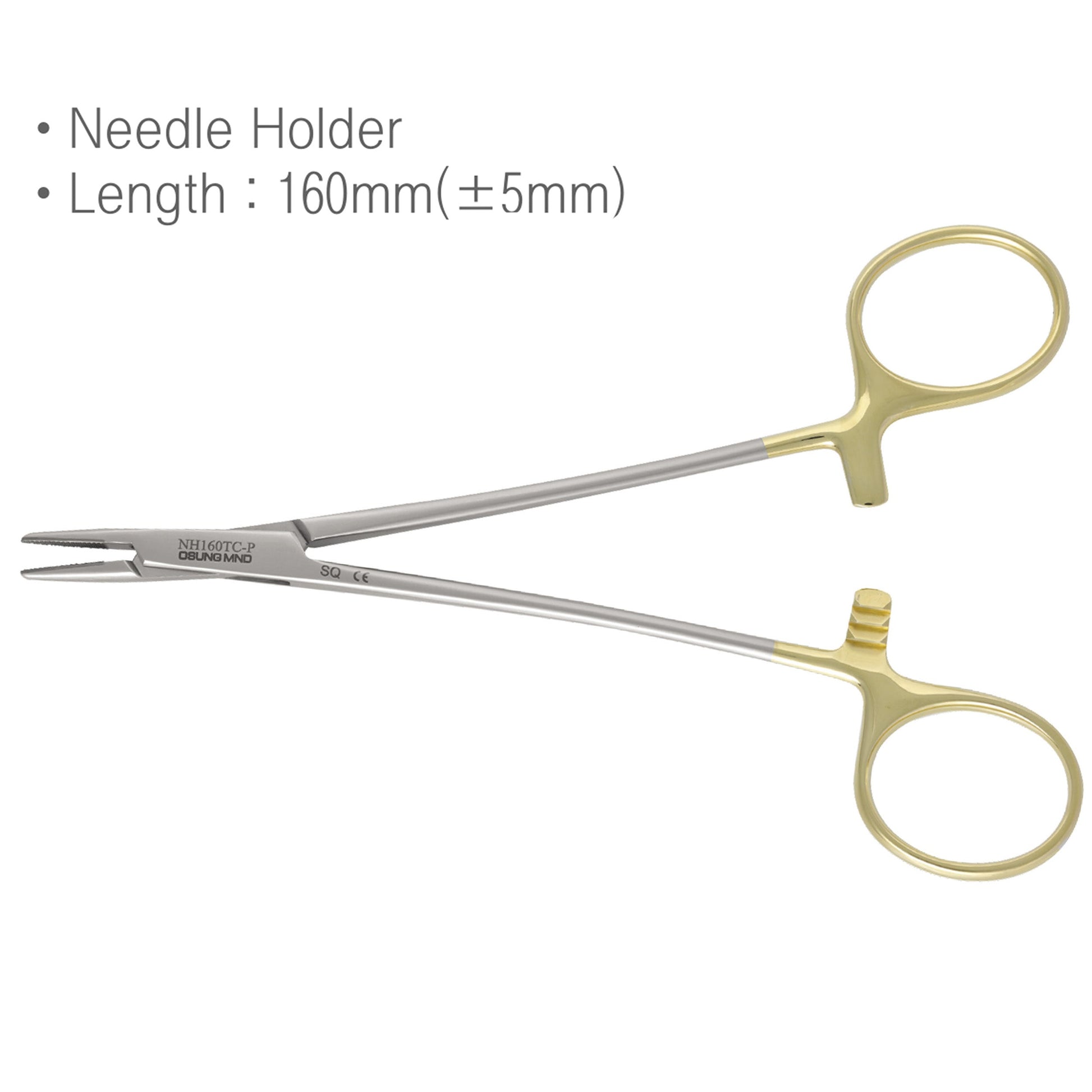 Osung Needle Holder 6.29 Inches Premium -NH160TC-P - Osung USA