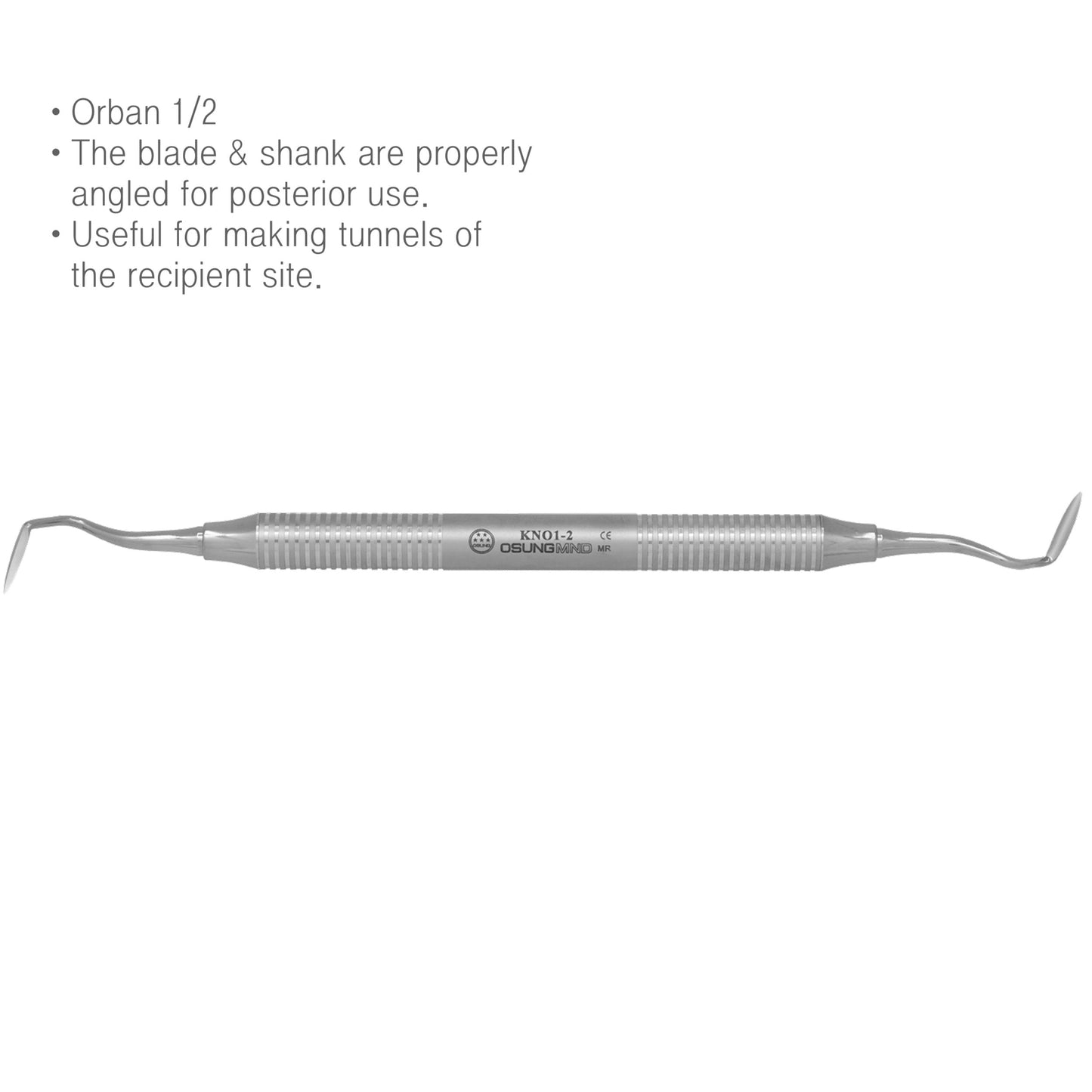 Osung 1/2 Orban Periodontal Knife Premium -KNO1-2 - Osung USA