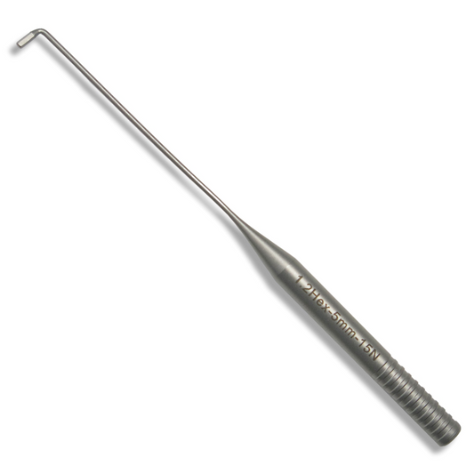 Hex Wrench 5mm, bendable tip, IDH5-15N - Osung USA