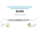 Dental Hoe Scaler, Posterior,  HSP56-57