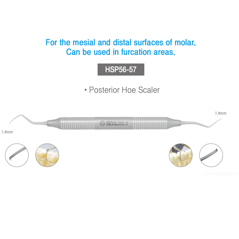 Dental Hoe Scaler, Posterior,  HSP56-57