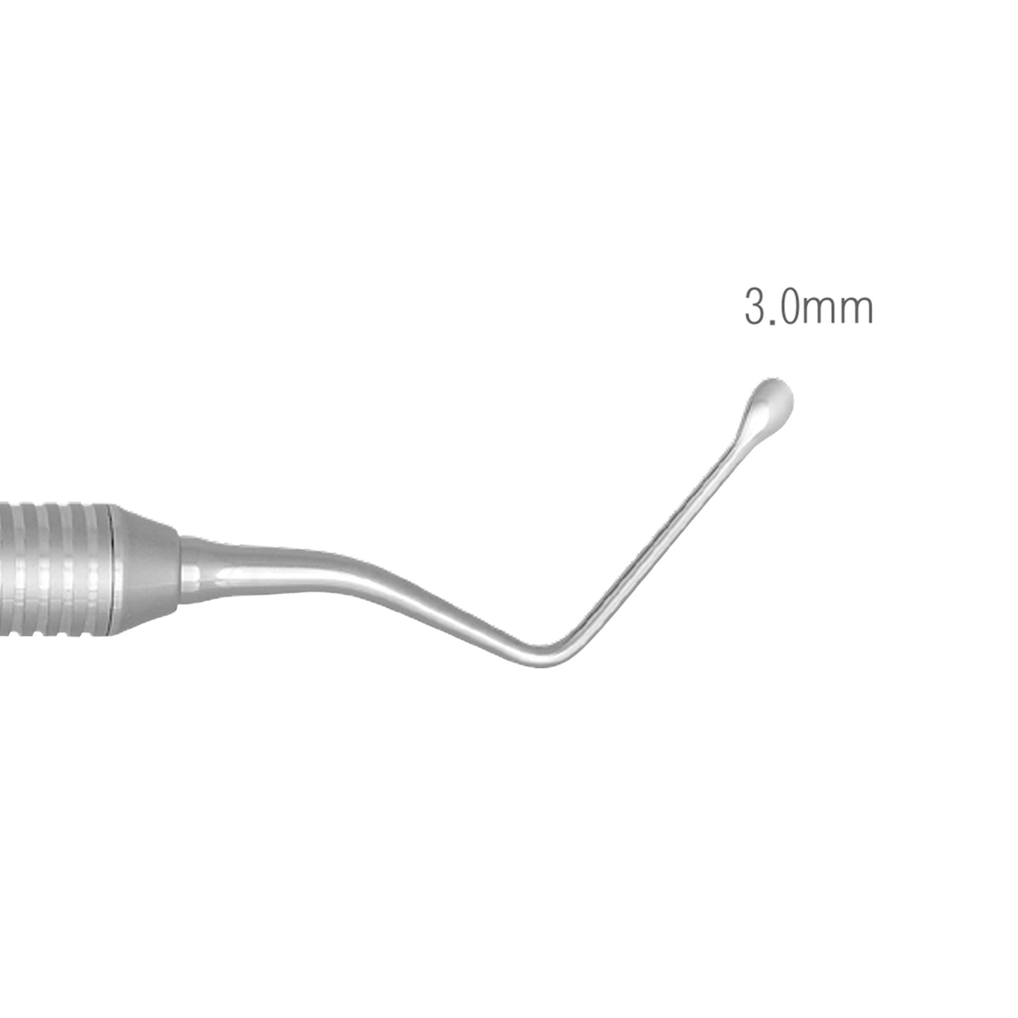 Osung #10 Miller Curved Dental Surgical Curette 3mm -URCM10 - Osung USA