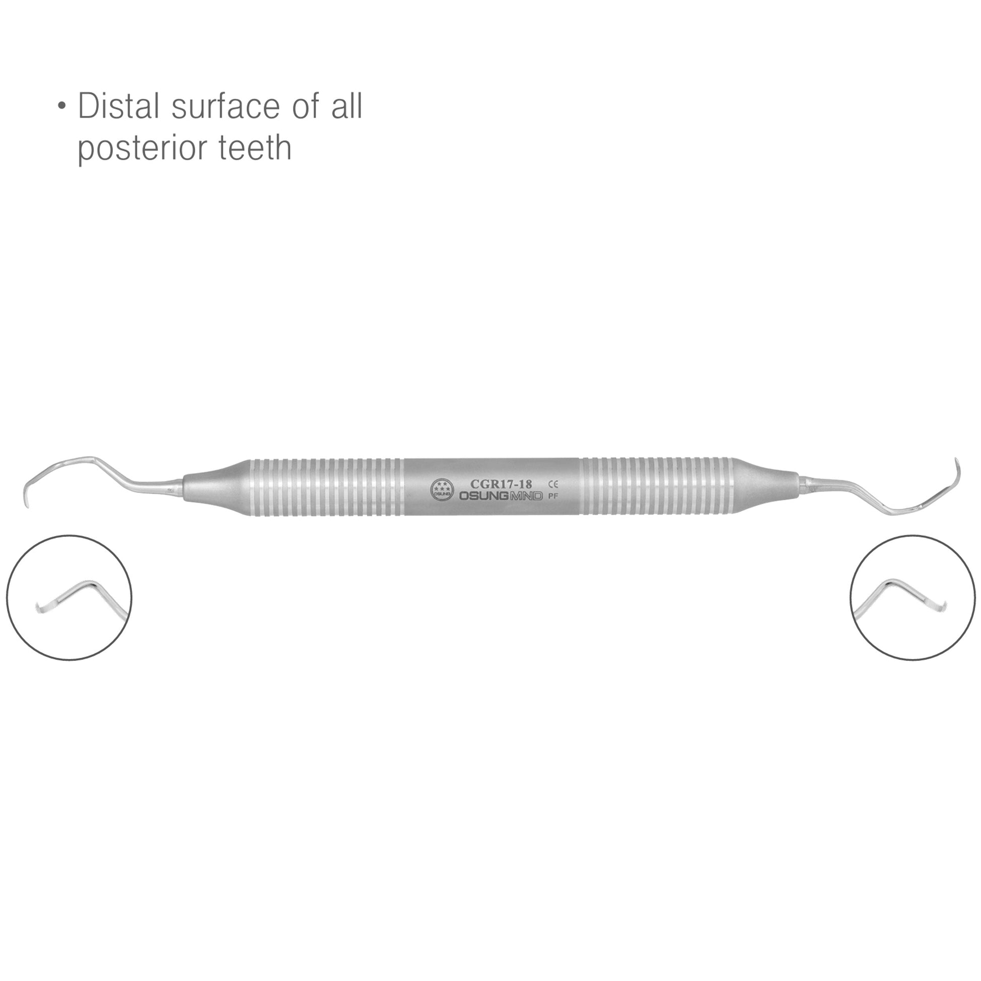 Osung 17/18 Gracey Curette Distal Standard Premium -CGR17-18 - Osung USA