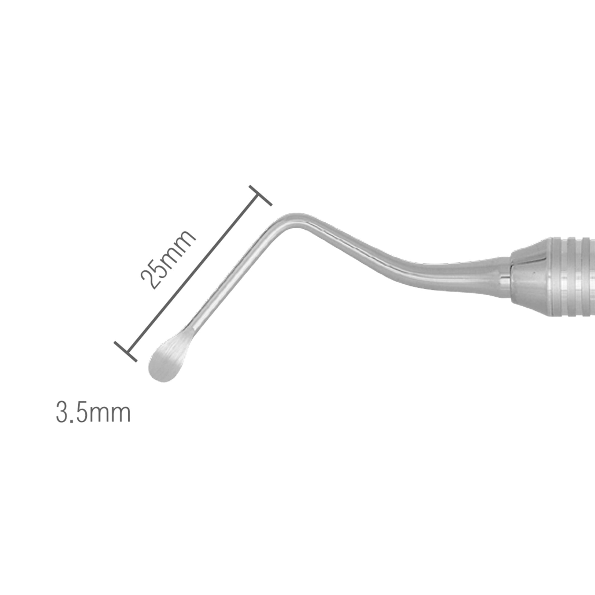 Osung #11 Miller Curved Dental Surgical Curette 3.5mm -URCM11 - Osung USA