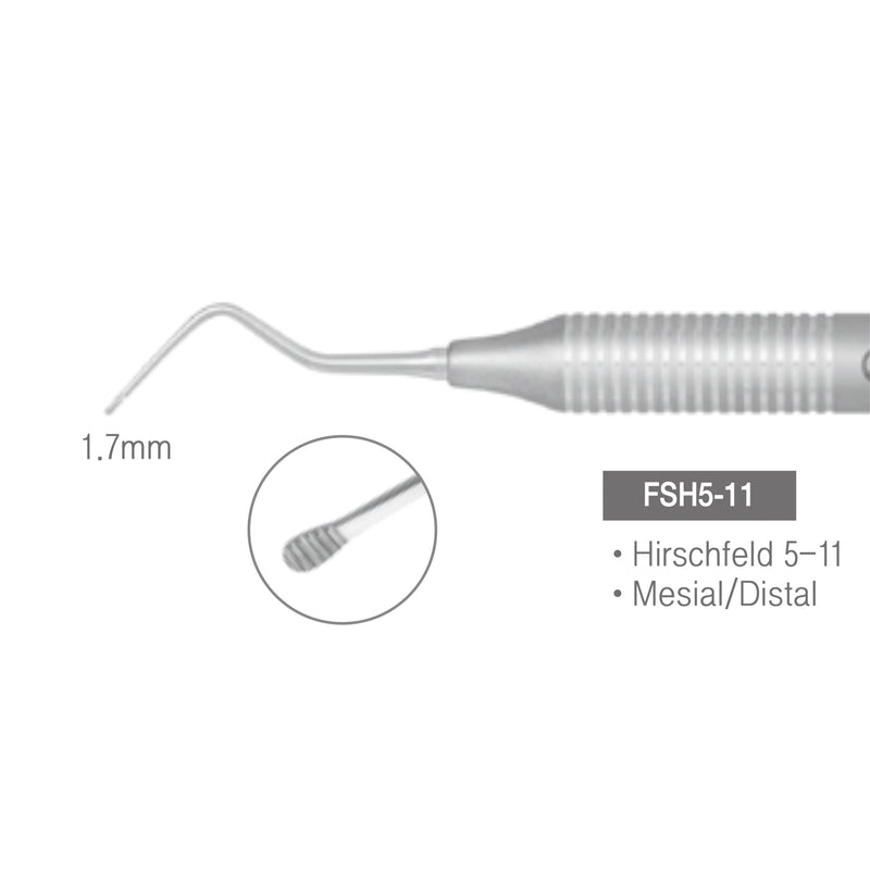 Dental File Scaler, Hirschfield, FSH5-11