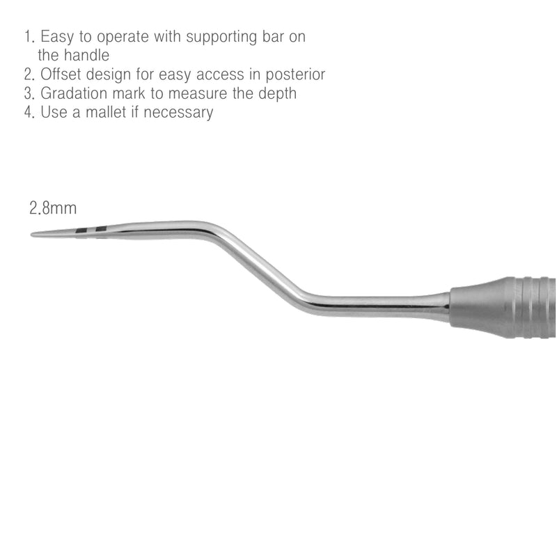 Osung BOC28 Bone Spreader Osteotome Premium -BOC28 - Osung USA