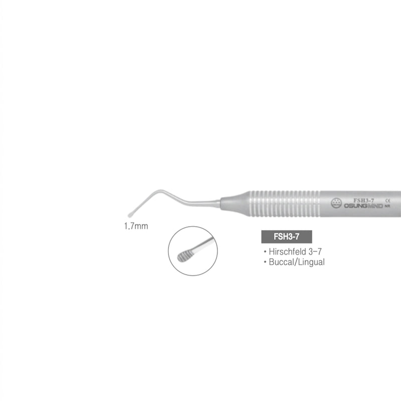 Dental File Scaler, Hirschfield, FSH3-7