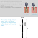 Osung L26 Lindemann Bur Drill 2.6mm Dia -LLL26 - Osung USA