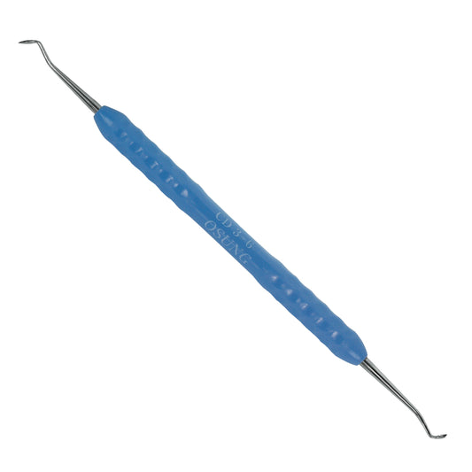 Dental Carver, Cleiod Discoid, Autoclavable Silicone Handle, CD 3-6