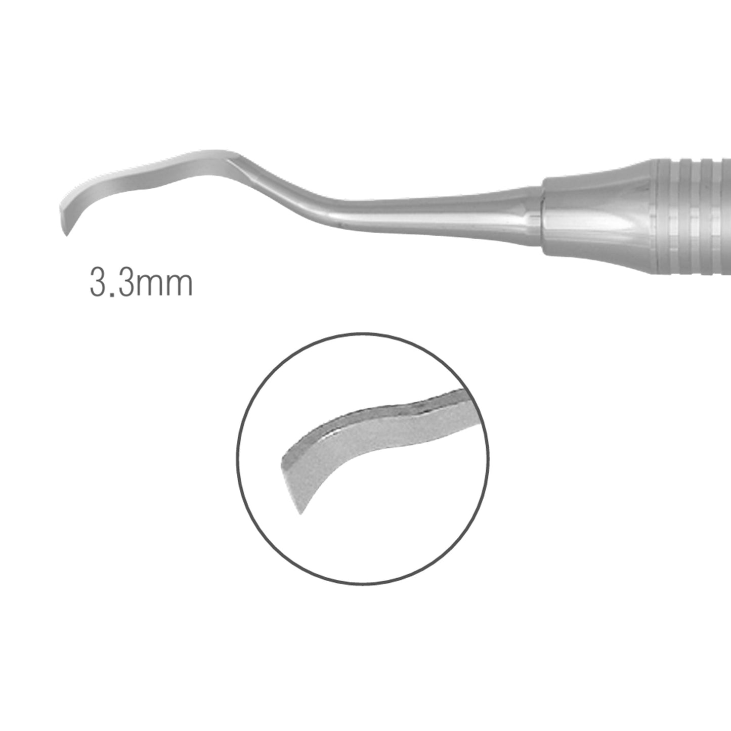 Osung Curved Periodontal Chisel Premium -CHC13K-TG - Osung USA