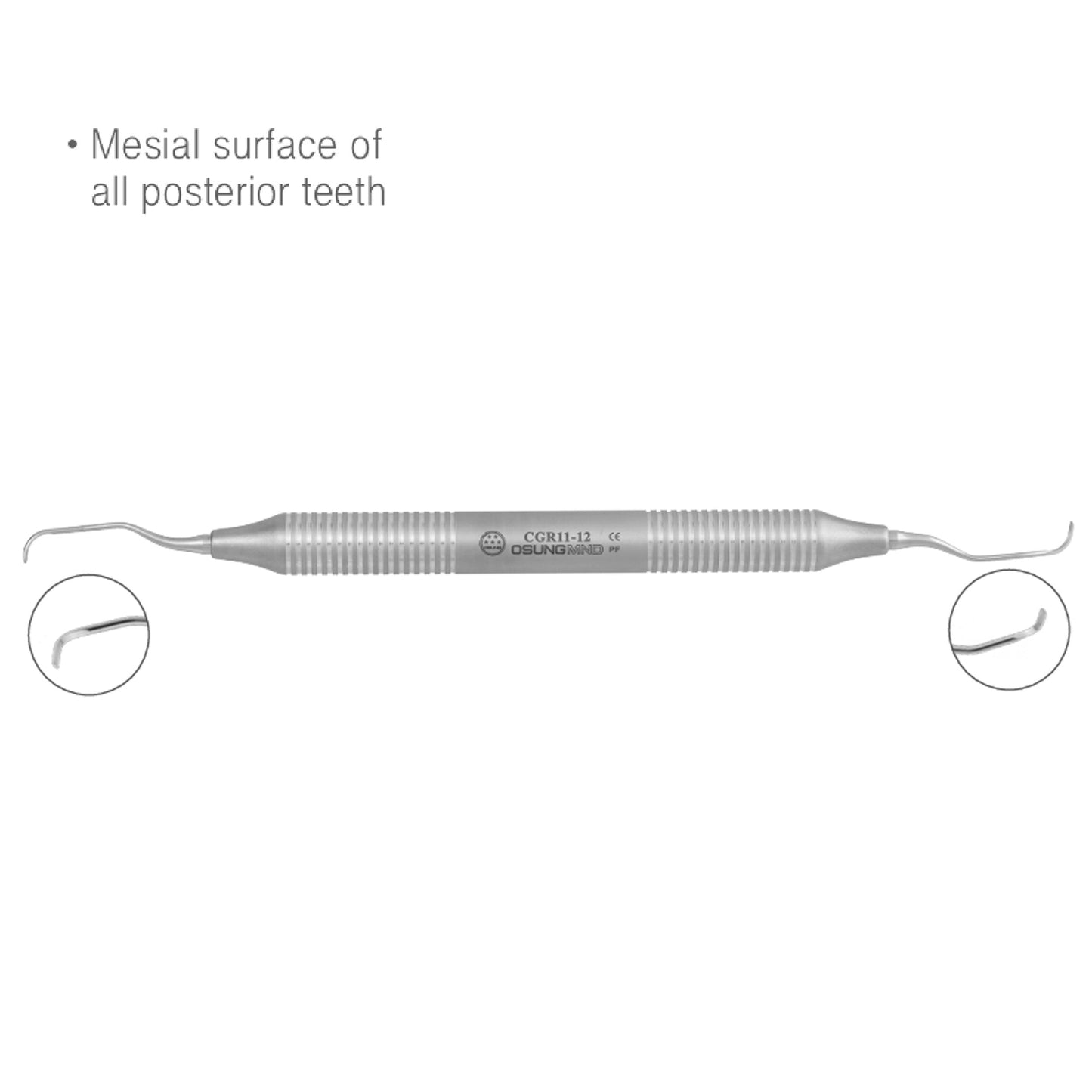 Osung 11/12 Gracey Curette Posterior Standard Premium -CGR11-12 - Osung USA