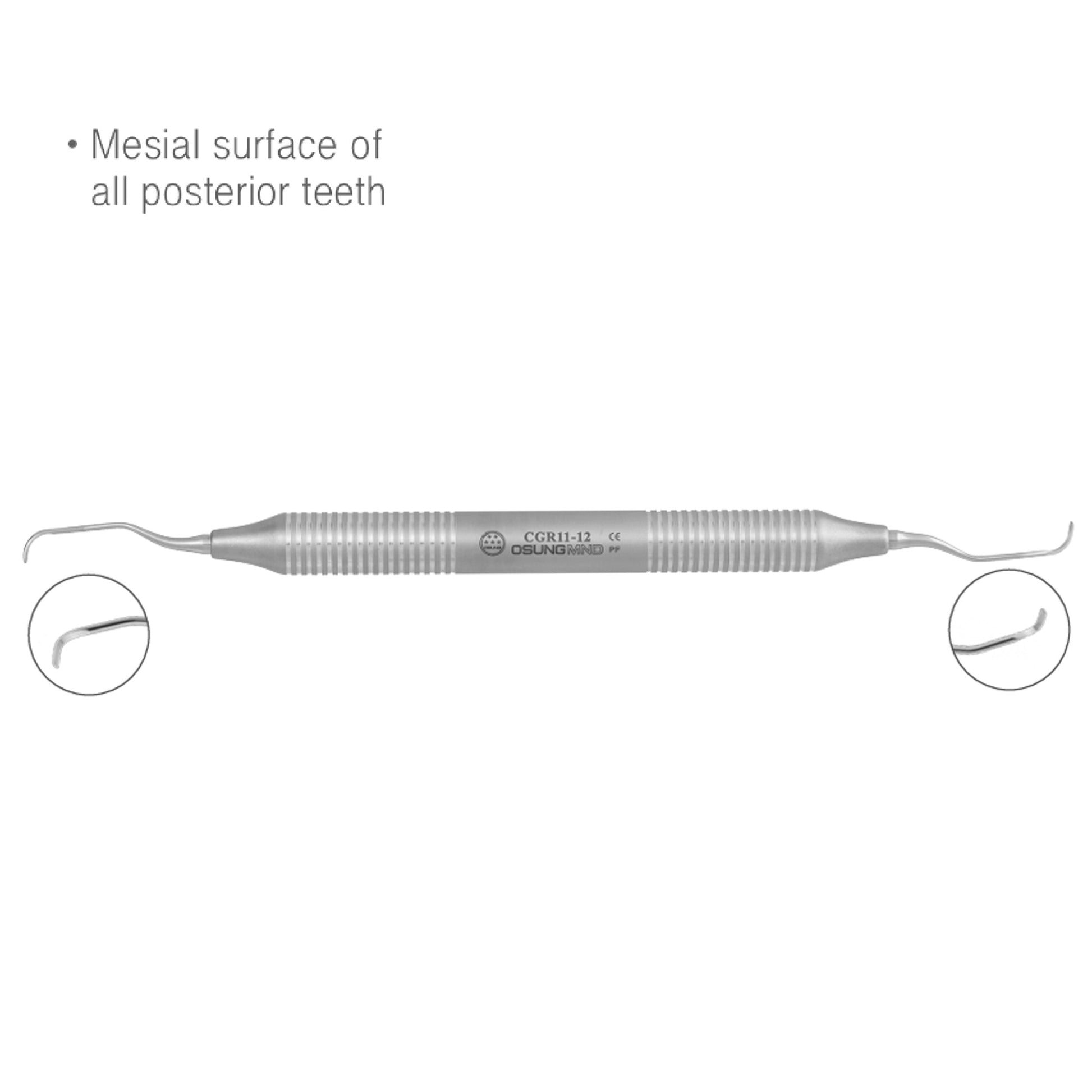 Osung 11/12 Gracey Curette Posterior Standard Premium -CGR11-12 - Osung USA