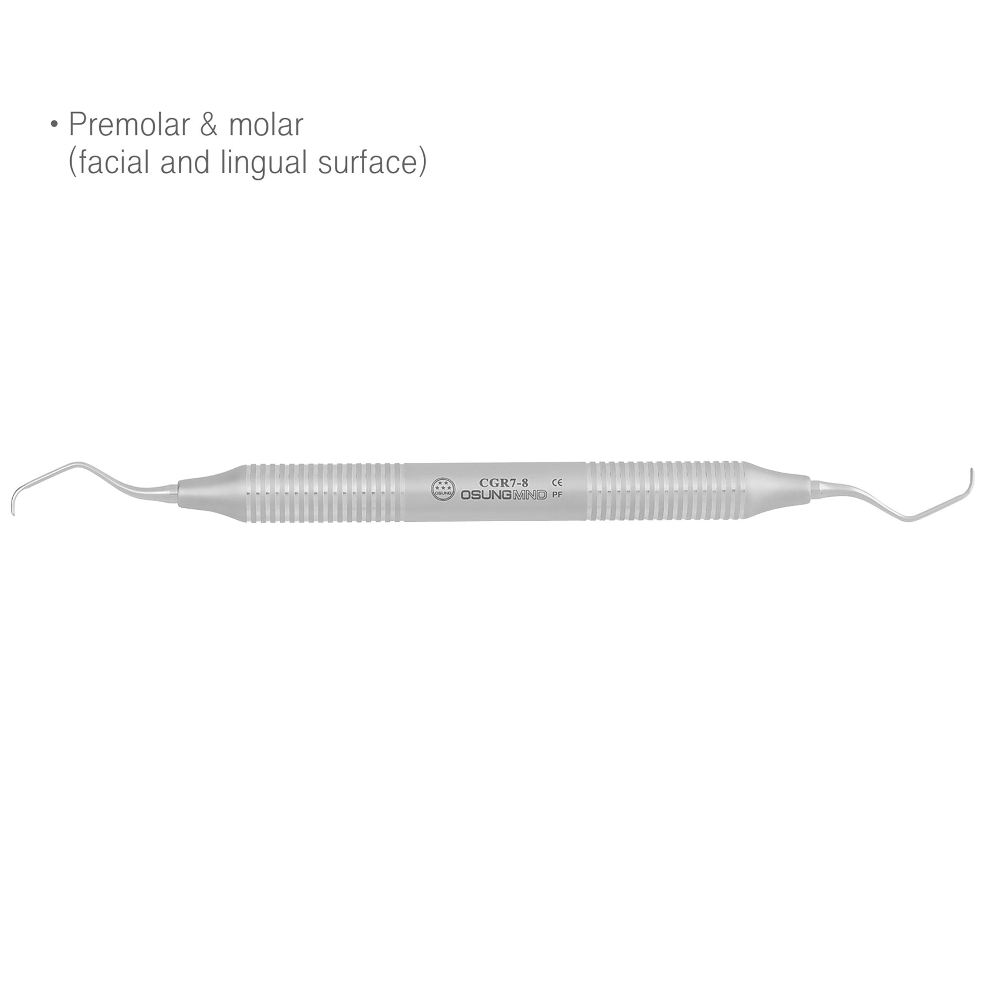 Osung 7/8 Gracey Curette Premolar & Molar Standard Premium -CGR7-8 - Osung USA