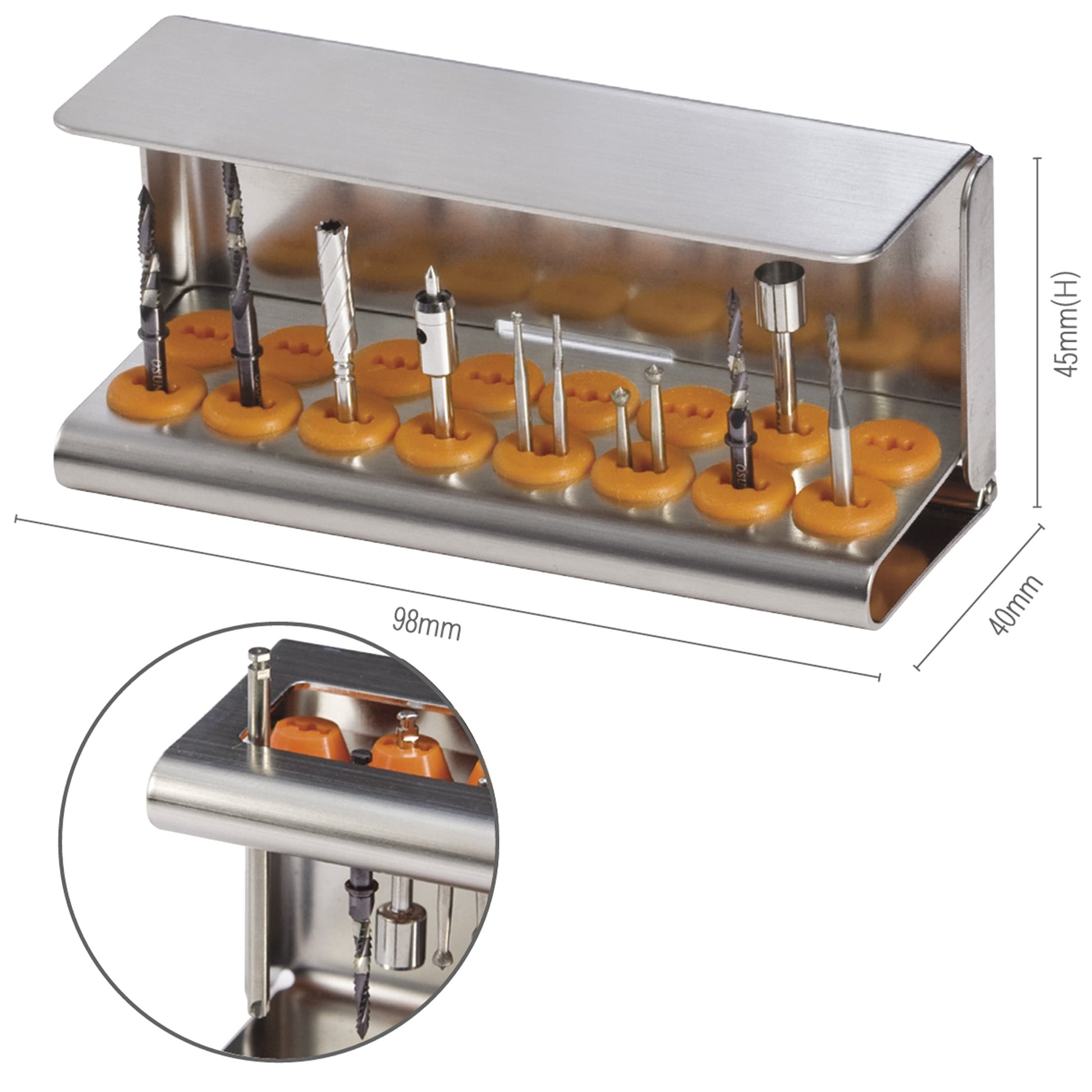 Osung Dental Surgical Drill Bit Stand Premium -DSTA16 - Osung USA