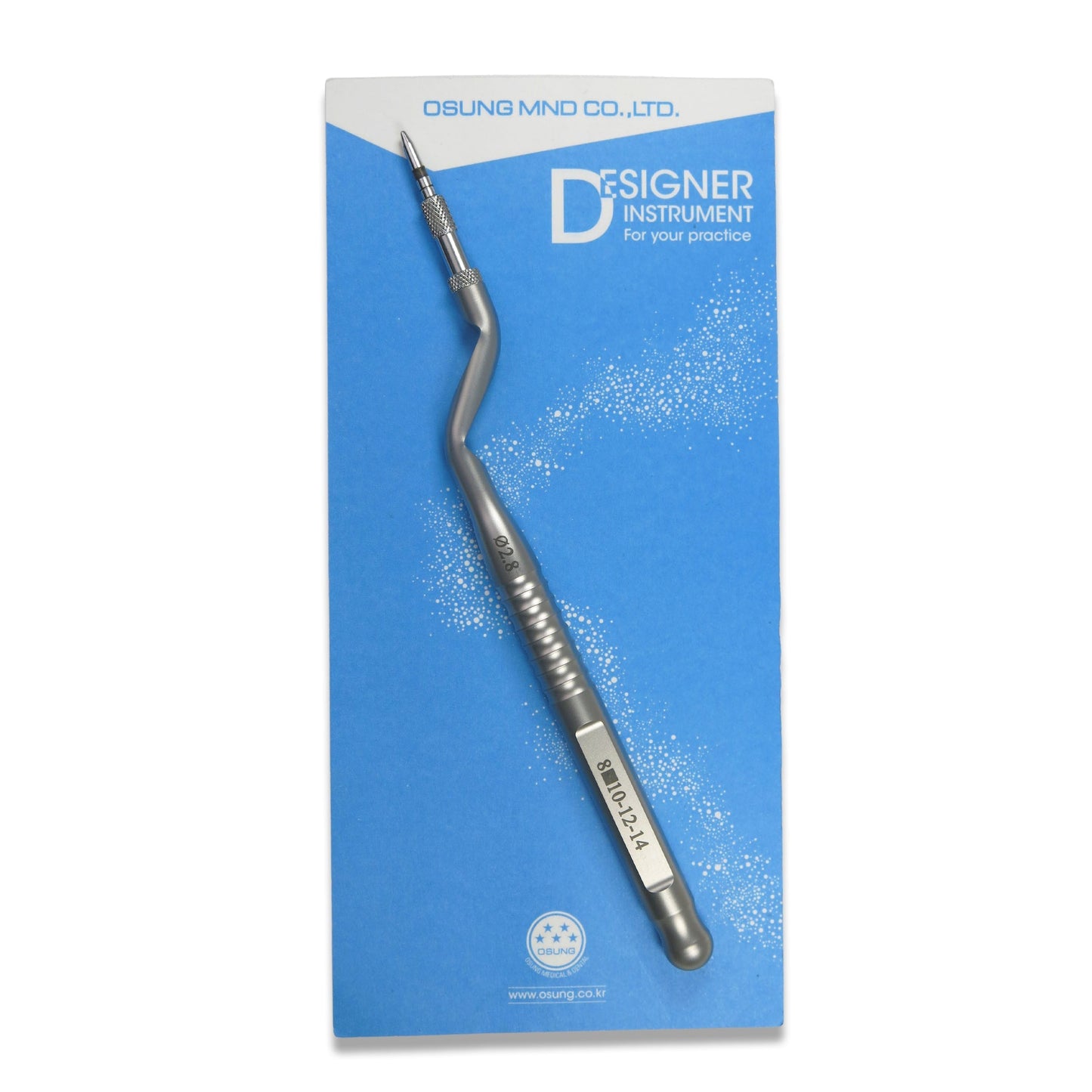 Dental CONVEX OSTEOTOME 2.8mm, BOVX28F - Osung USA