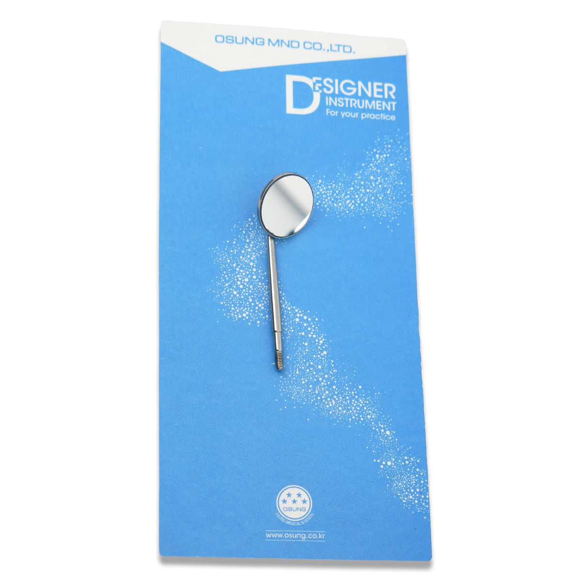 Mouth Mirror, Front Surface, Cone Socket No. 4, 22mm dia, EA - Osung USA