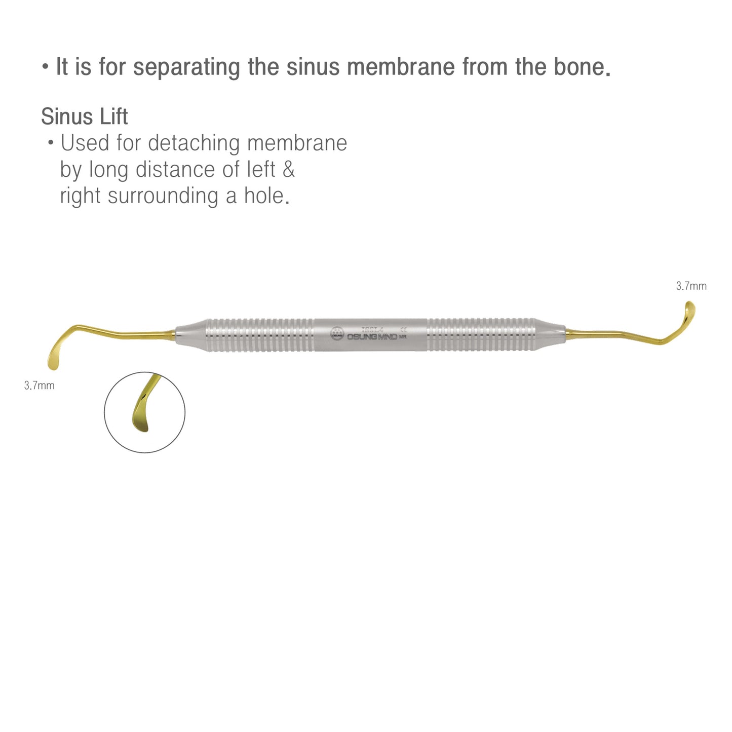 Osung #4 Sinus Lift Instrument -ISSL4 - Osung USA