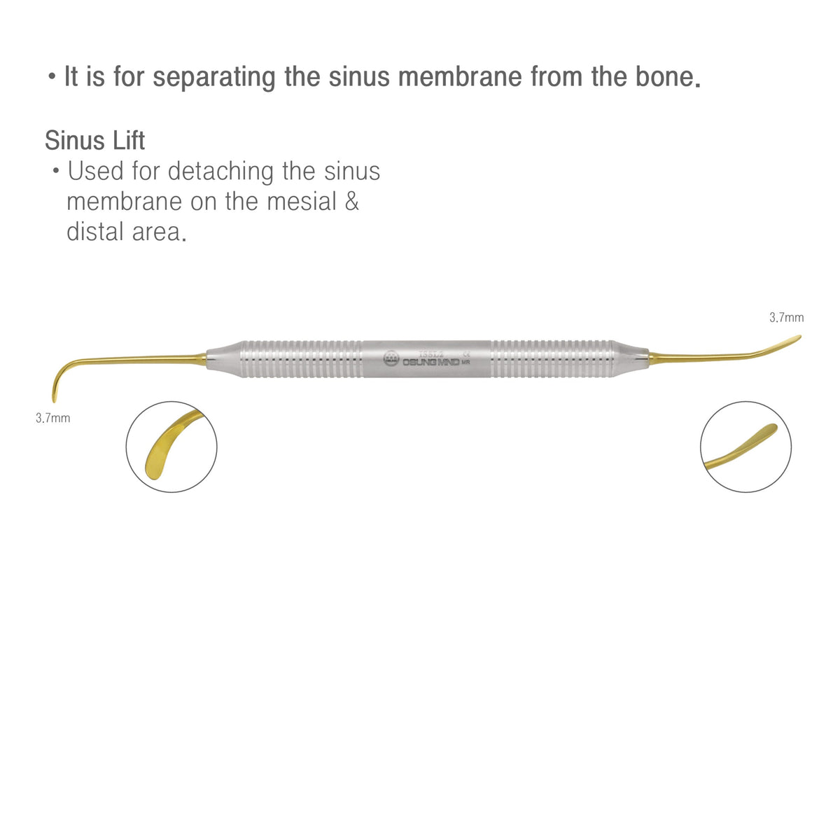 Osung #2 Sinus Lift Instrument -ISSL2 - Osung USA