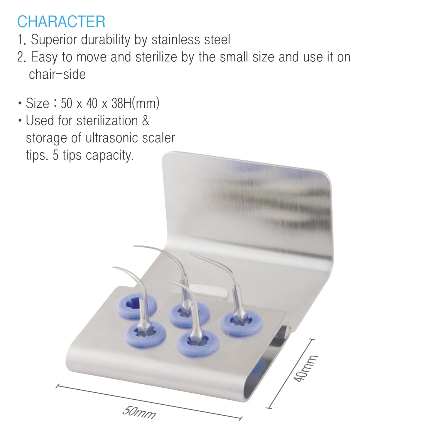 Osung Ultrasonic scaler Tip Stand Premium -USSTA5 - Osung USA