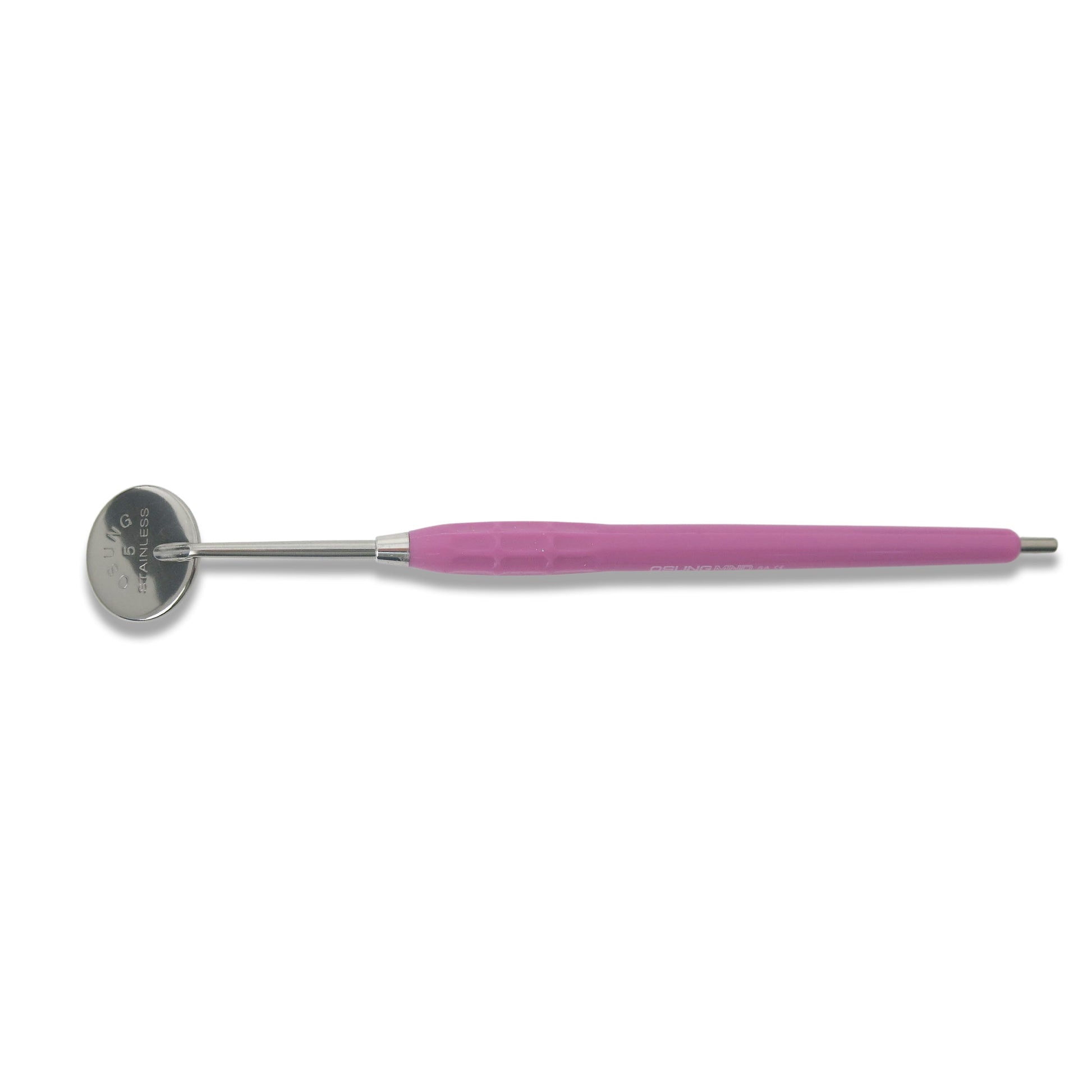 Mouth Mirror Cone Socket No. 5, 24mm dia, Purple Handle, EA - Osung USA