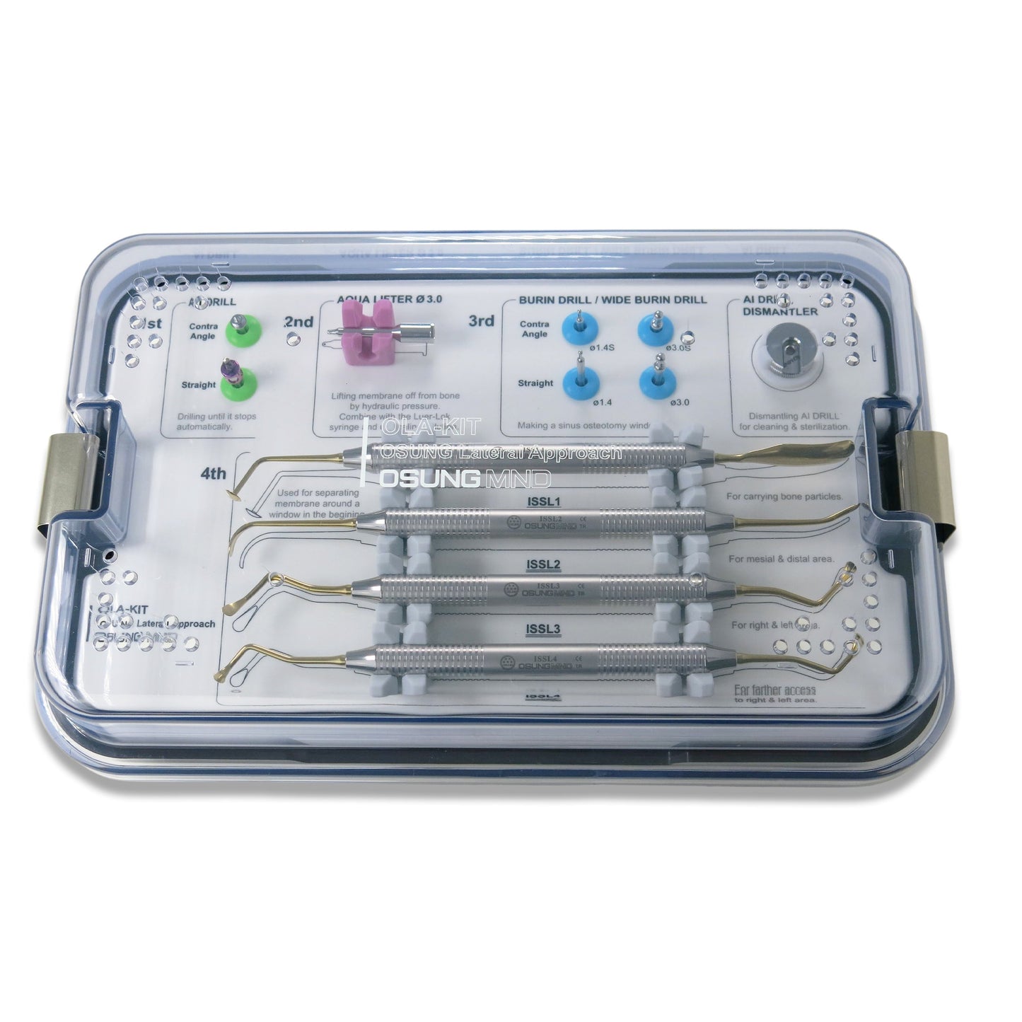 Sinus Lift Lateral Approach Kit, OLA-KIT - Osung USA