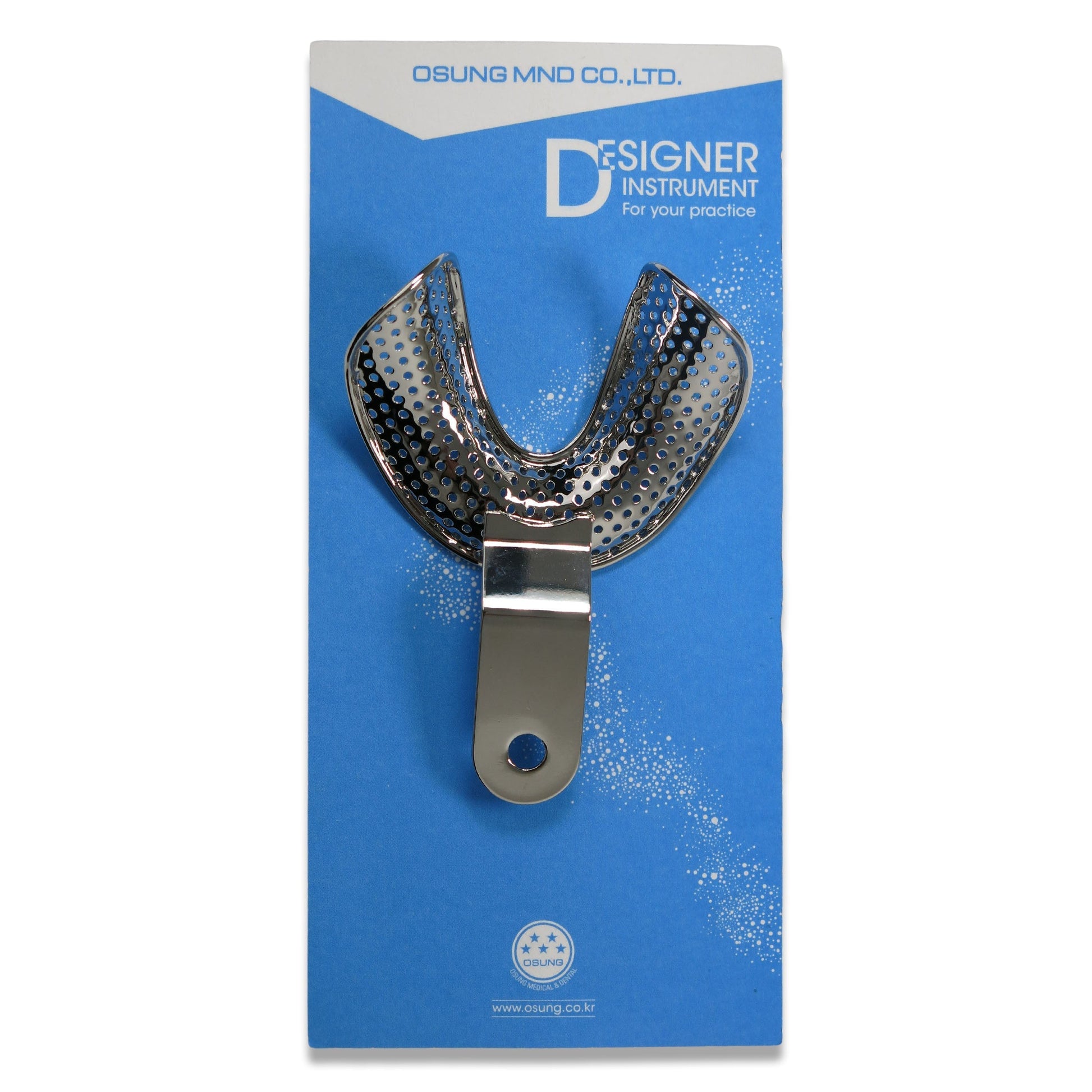 Dental Impression Tray, Edentulous, Ni-Brass, TBEML - Osung USA