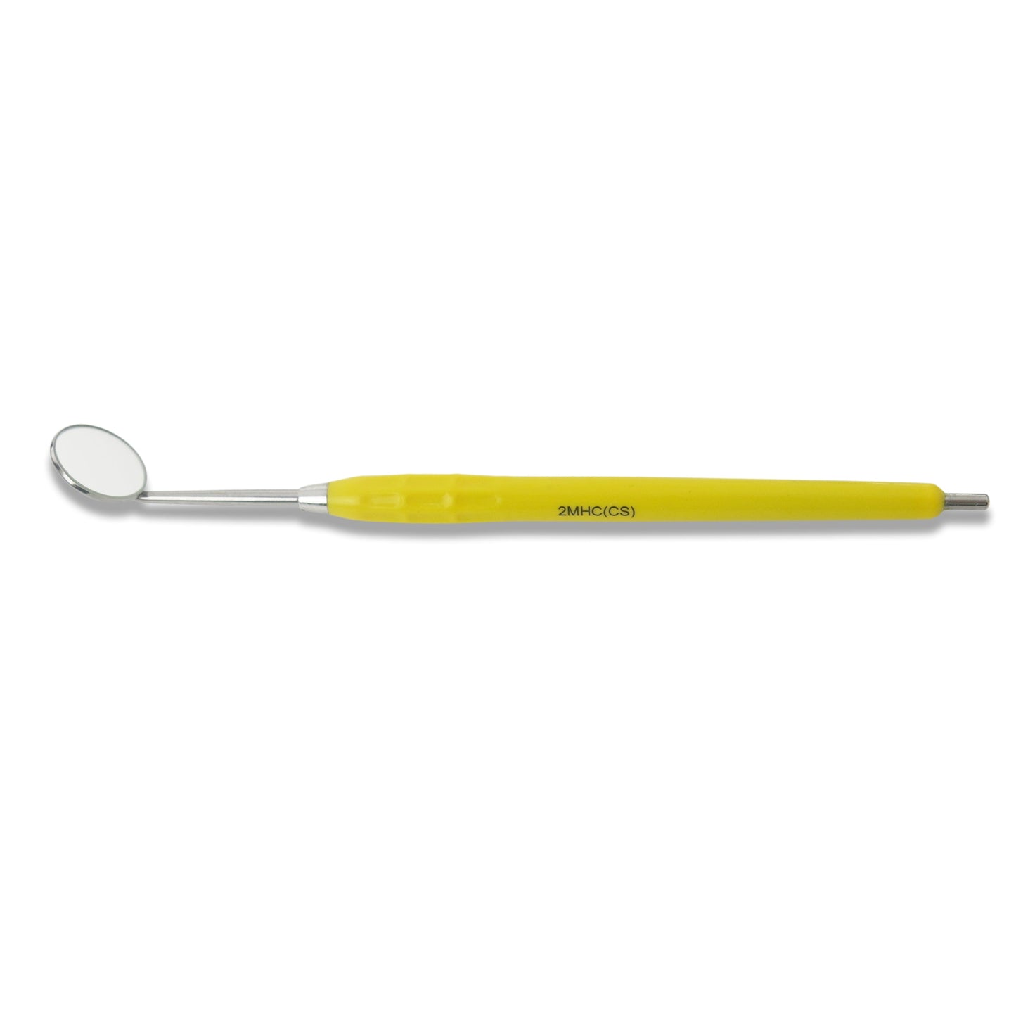 Mouth Mirror Cone Socket No. 3, 20mm dia, yellow handle, EA - Osung USA