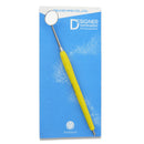 Mouth Mirror Cone Socket No. 3, 20mm dia, yellow handle, EA - Osung USA