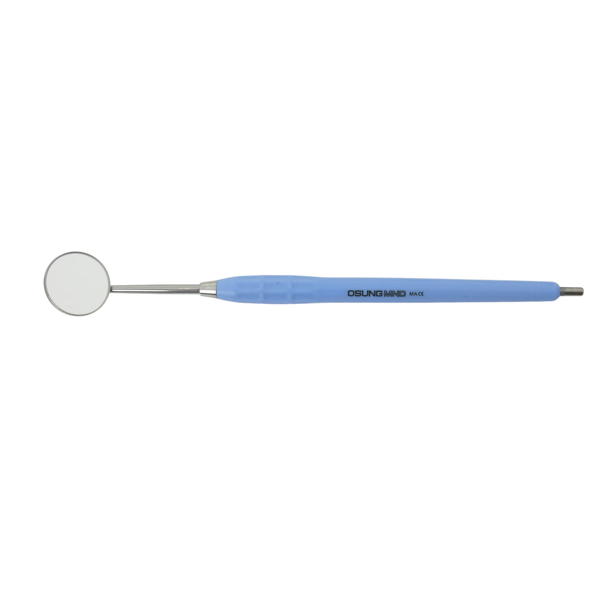 Mouth Mirror Cone Socket No. 4, 22mm dia, Blue Handle, EA - Osung USA