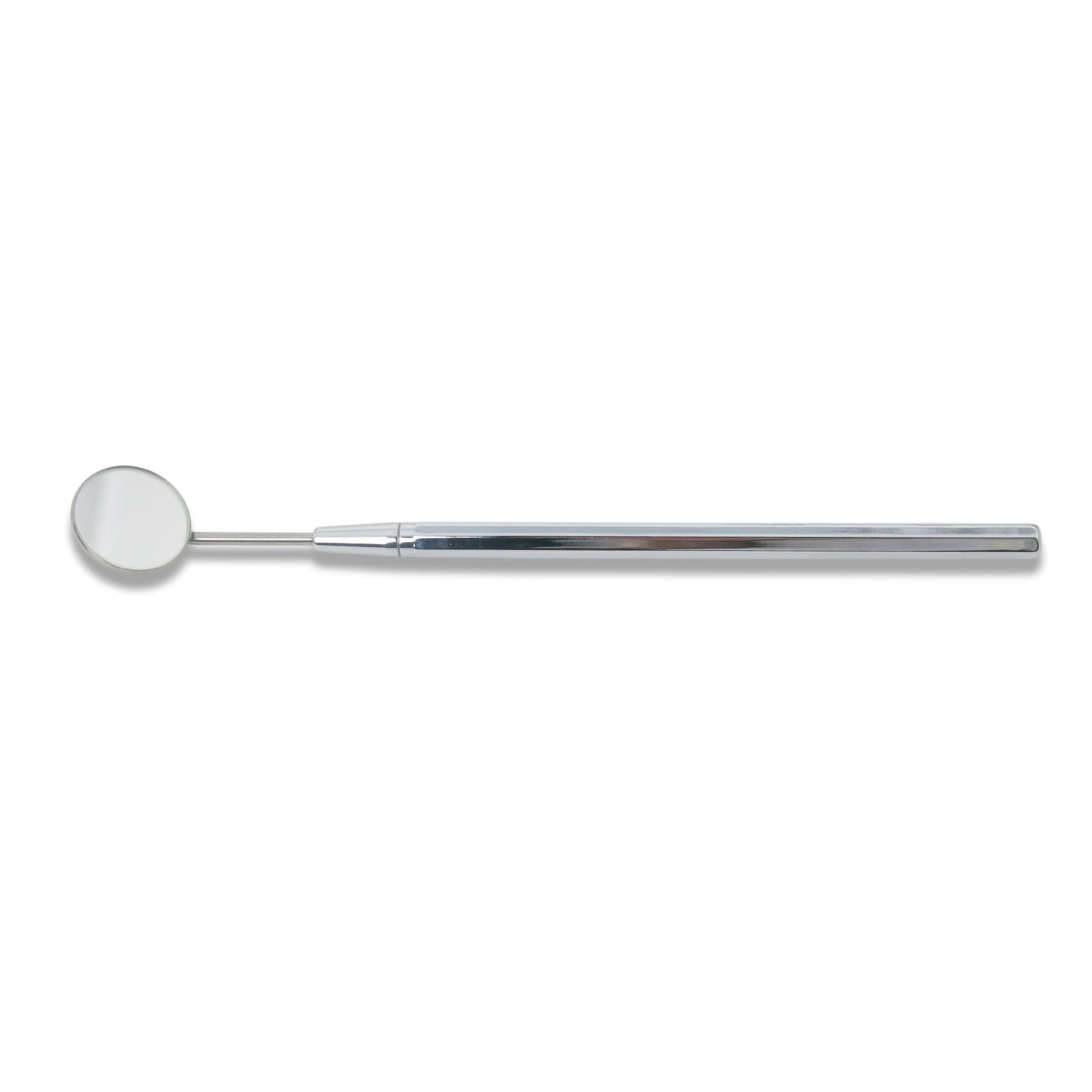 Mouth Mirror Simple Stem No. 4, 22mm dia, metal handle, EA - Osung USA