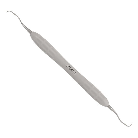 Osung 1/2 Gracey Curette Anterior, Silicone Handle Premium -2CGR1-2 - Osung USA