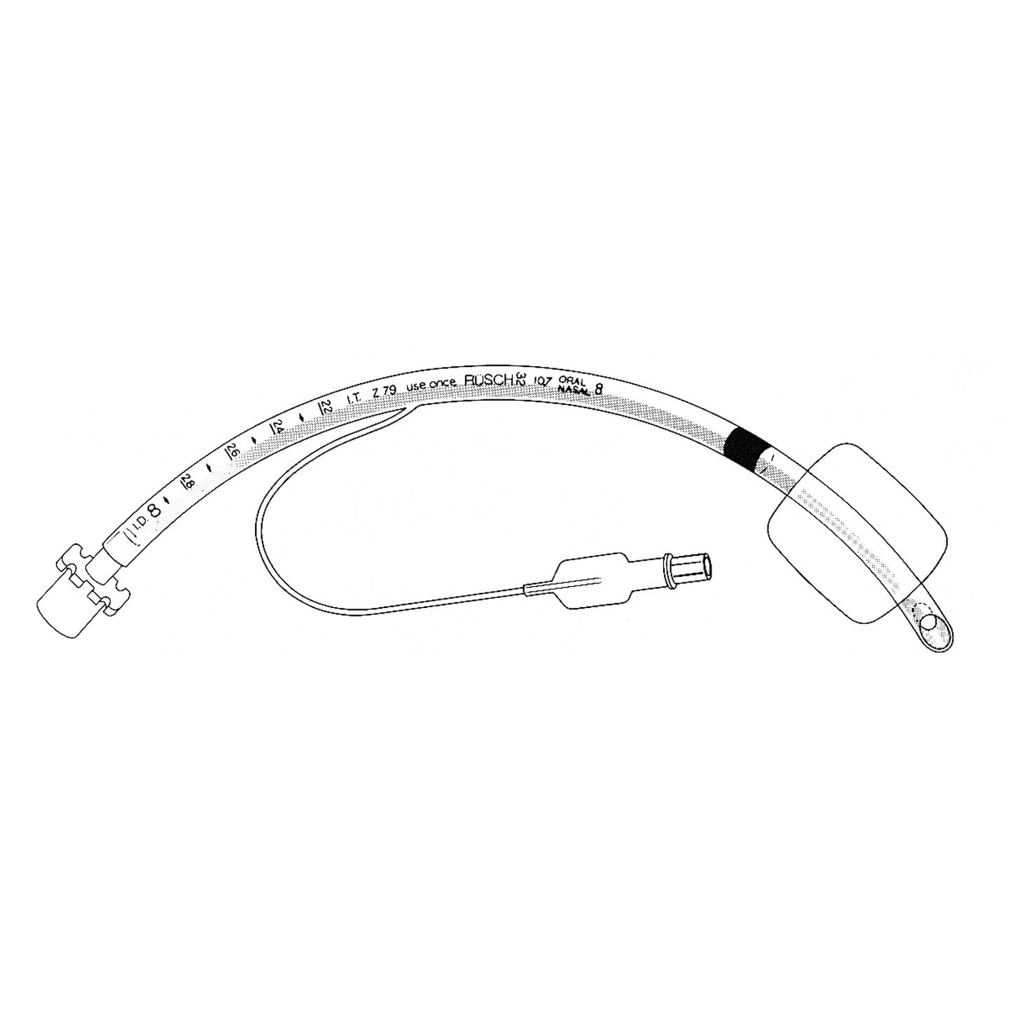 Rusch Endotracheal Tubes -- Murphy/Cuffed Endotracheal Tube, 8.5Mm, 10/Bx (On Contract) (Continental Us Only)