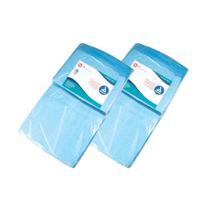 UNDERPAD, 30" X 36", 90G, POLYMER, 50/BG, 2 BG/CS, SOLD AS CASE DYNAREX 10000058