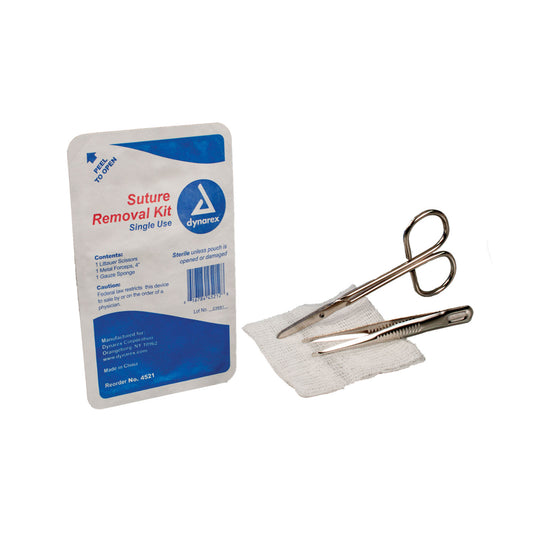 Dynarex Suture Removal Kit Suture Removal Kit, 50/Cs -4521