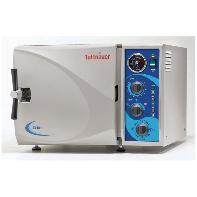 AUTOCLAVE, 110V, 9"DIA X 18"D CHAMBER SIZE, 5 GALLON VOLUME, 3 TRAYS, SOLD AS EACH TUTTNAUER 10000068