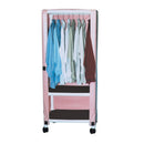 TALL HANGING CART, 2-SHELF, MESH OR SOLID VINYL COVER, 39" SPACE BETWEEN SHELF & HANDING BAR, SOLD AS EACH MJM 10000133