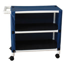 4-SHELF UTILITY/ LINEN CART & COVER, SOLD AS EACH MJM 10000133