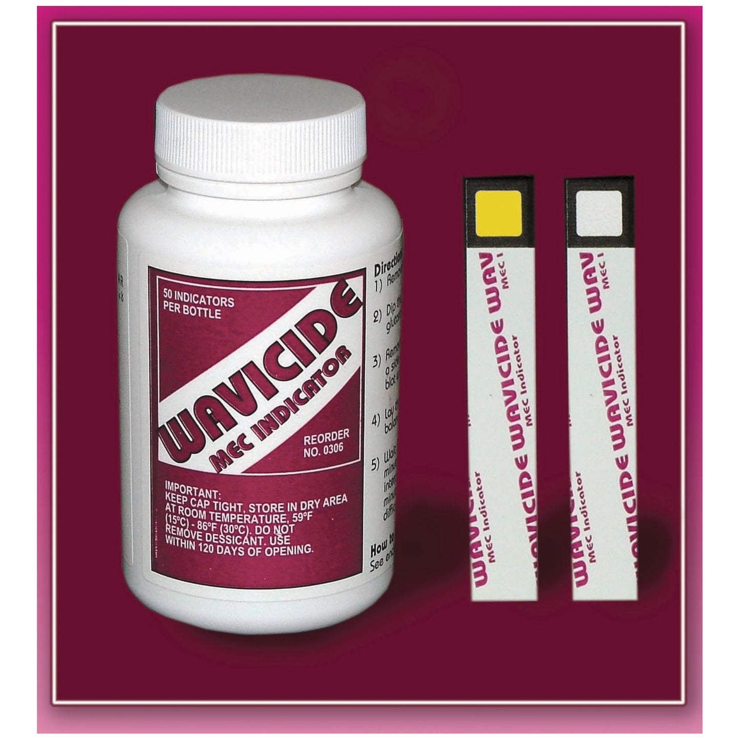 MEDICAL CHEMICAL WAVICIDE-01® TEST STRIPS