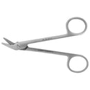 WIRE CUTTING SCISSOR, SIDE ANGLED, ONE SERRATED BLADE, 4¾", SOLD AS EACH BR 10000598