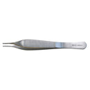 ADSON TUBIANA TISSUE & SUTURE FORCEP, TYING PLATFORM, 1X2 TEETH, 4¾", SOLD AS EACH BR 10000598