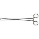 SCHROEDER-BRAUN TENACULUM FORCEP, INSULATED BLUE COATING FOR ELECTROSURGERY, 9¾", SOLD AS EACH BR 10000598