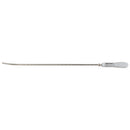 SIMS UTERINE SOUND, GRADUATED , MALLEABLE, SILVER-PLATED, 13", SOLD AS EACH BR 10000598